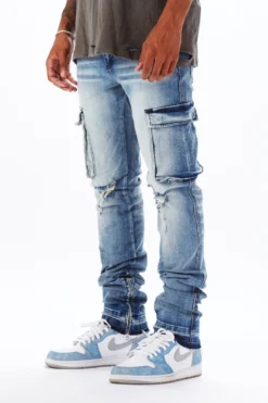 DUDLEY CARGO JEAN-BLUE