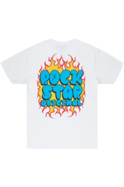 Deckadens White Graphic T-Shirt