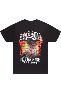 Dedagen Black Graphic T-Shirt -The Fresh Brand Shop Dedagen3 scaled