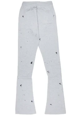 Farlee Heather Grey Super Stacked Flare Pants -The Fresh Brand Shop FarleeHeatherGreySuperStackedFlarePants3