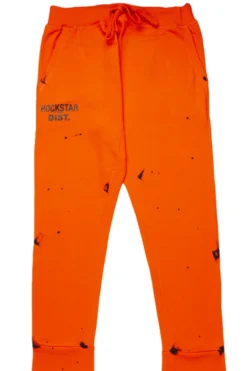 Farlee Orange Super Stacked Flare Pants -The Fresh Brand Shop FarleeOrangeSuperStackedFlarePants2