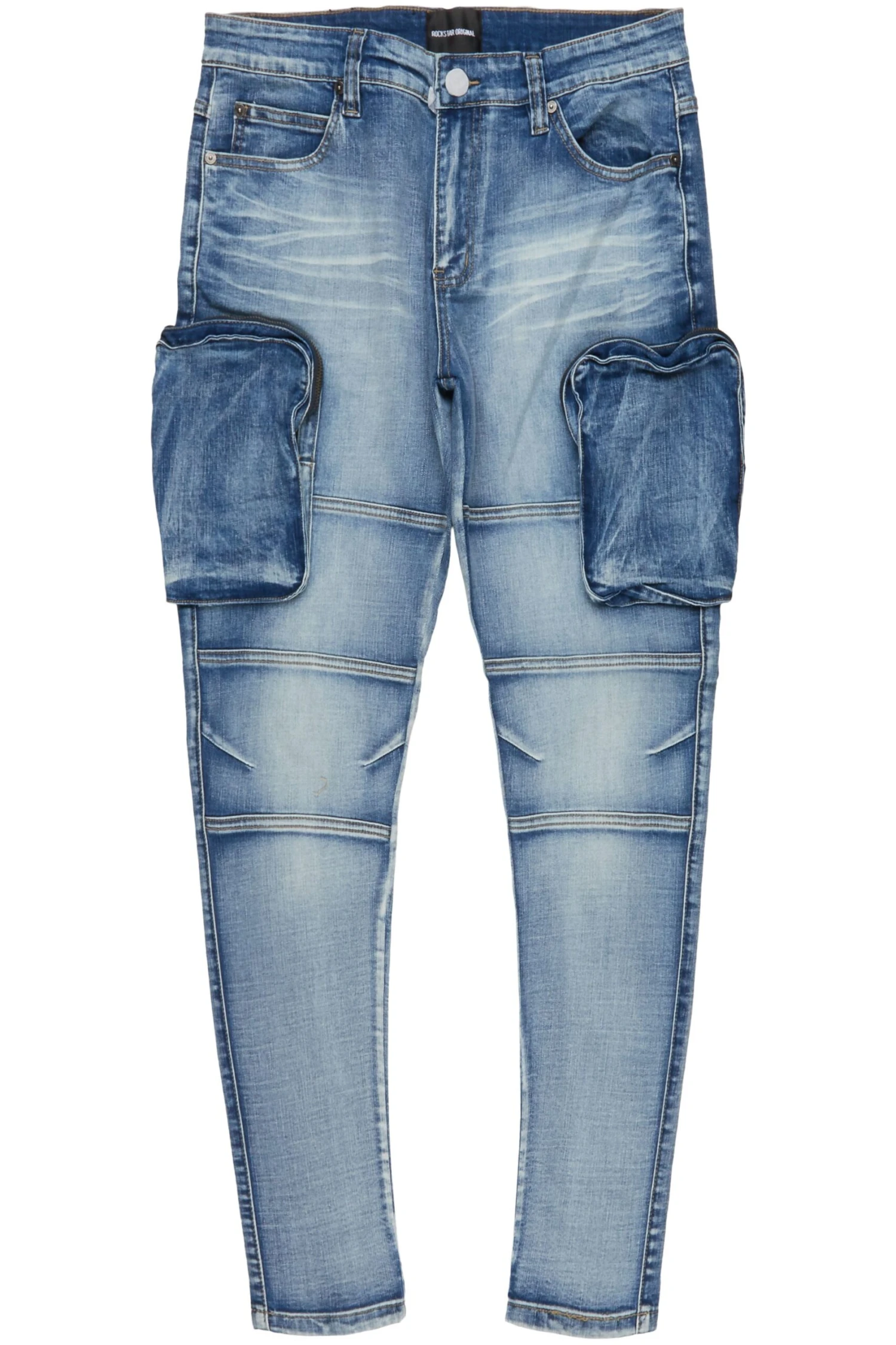 Fitz Indigo Cargo Jean 2 Fitz Indigo Cargo Jean - Image 2