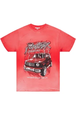 Hai Red Graphic T-Shirt