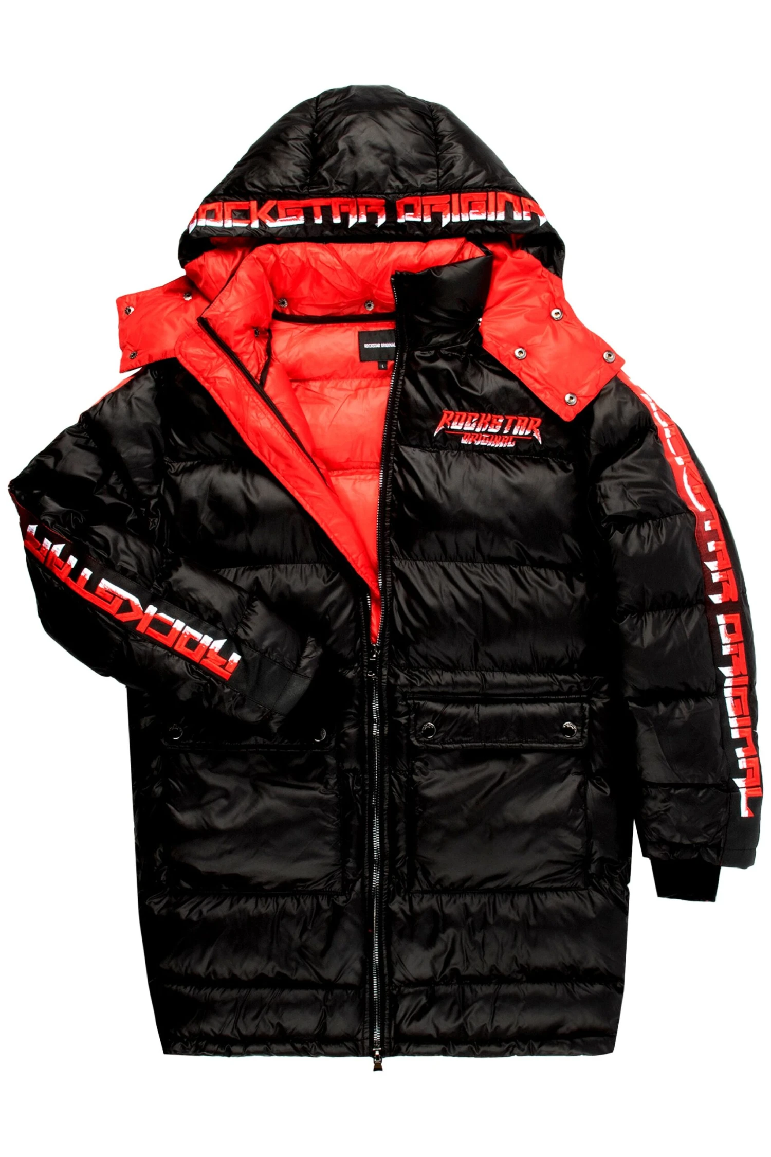 HAYES MID-LENGTH PUFFER JACKET - BLACK 2 HAYES MID-LENGTH PUFFER JACKET - BLACK - Image 2