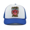 Henlix White/Royal Trucker Hat