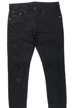 Hollis Black Super Stacked Flare Jean -The Fresh Brand Shop Hollis Black Super Stacked Flare Jean2 scaled