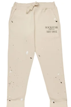 Jacot Beige Super Stacked Track Pant -The Fresh Brand Shop JacotBeigeSuperStackedTrackPant002 scaled