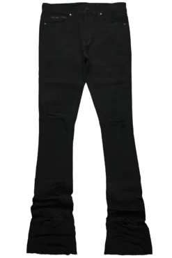 Josiah Black Super Stacked Flare Jean -The Fresh Brand Shop Josiah Black Super Stacked Flare Jean1 scaled