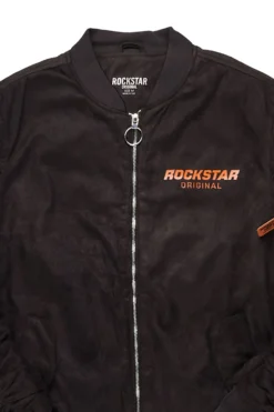 Kavita Black Bomber Jacket -The Fresh Brand Shop Kavita Black Bomber Jacket3 scaled