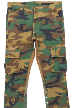 Kirrem Faded Camo Stacked Flare Jean -The Fresh Brand Shop KirremFadedCamoStackedFlareJean2