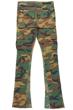 Kirrem Faded Camo Stacked Flare Jean -The Fresh Brand Shop KirremFadedCamoStackedFlareJean3
