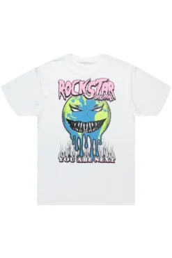 Krupshin White Graphic T-Shirt