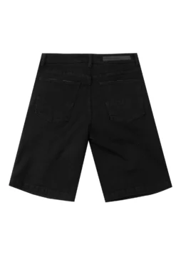 LANDO PRINTED SHORT- BLACK -The Fresh Brand Shop Lando Denim Shorts Black 4 scaled