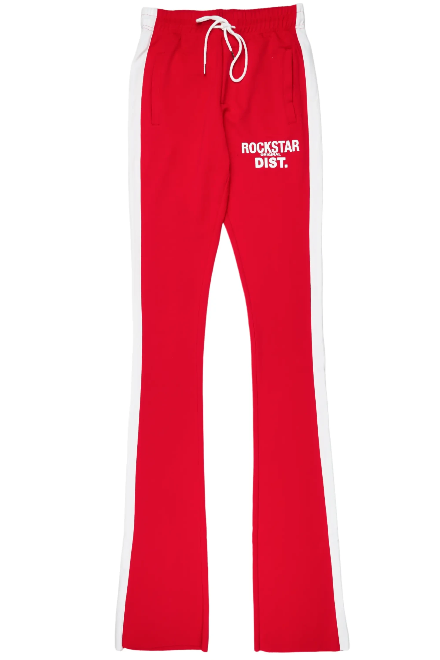 Landry Red Super Stacked Track Pant 2 Landry Red Super Stacked Track Pant - Image 2