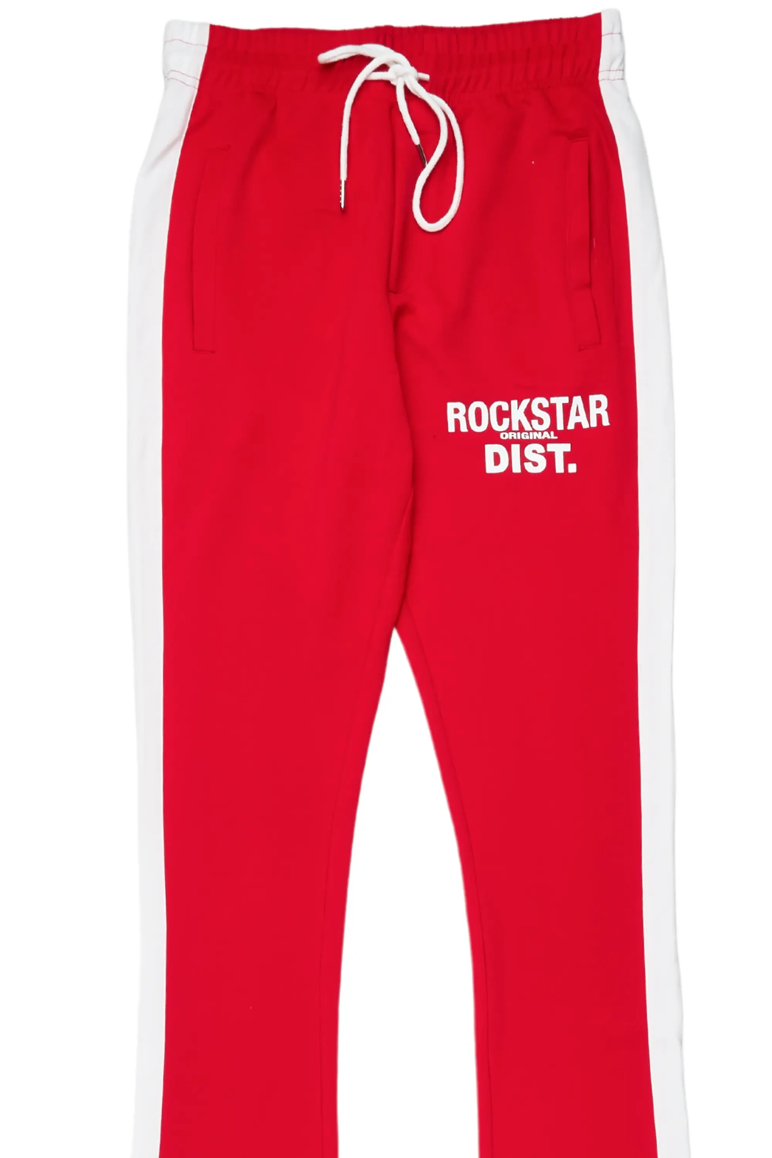 Landry Red Super Stacked Track Pant 7 Landry Red Super Stacked Track Pant - Image 7