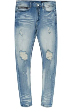 Menace Medium Blue Skinny Fit Jean