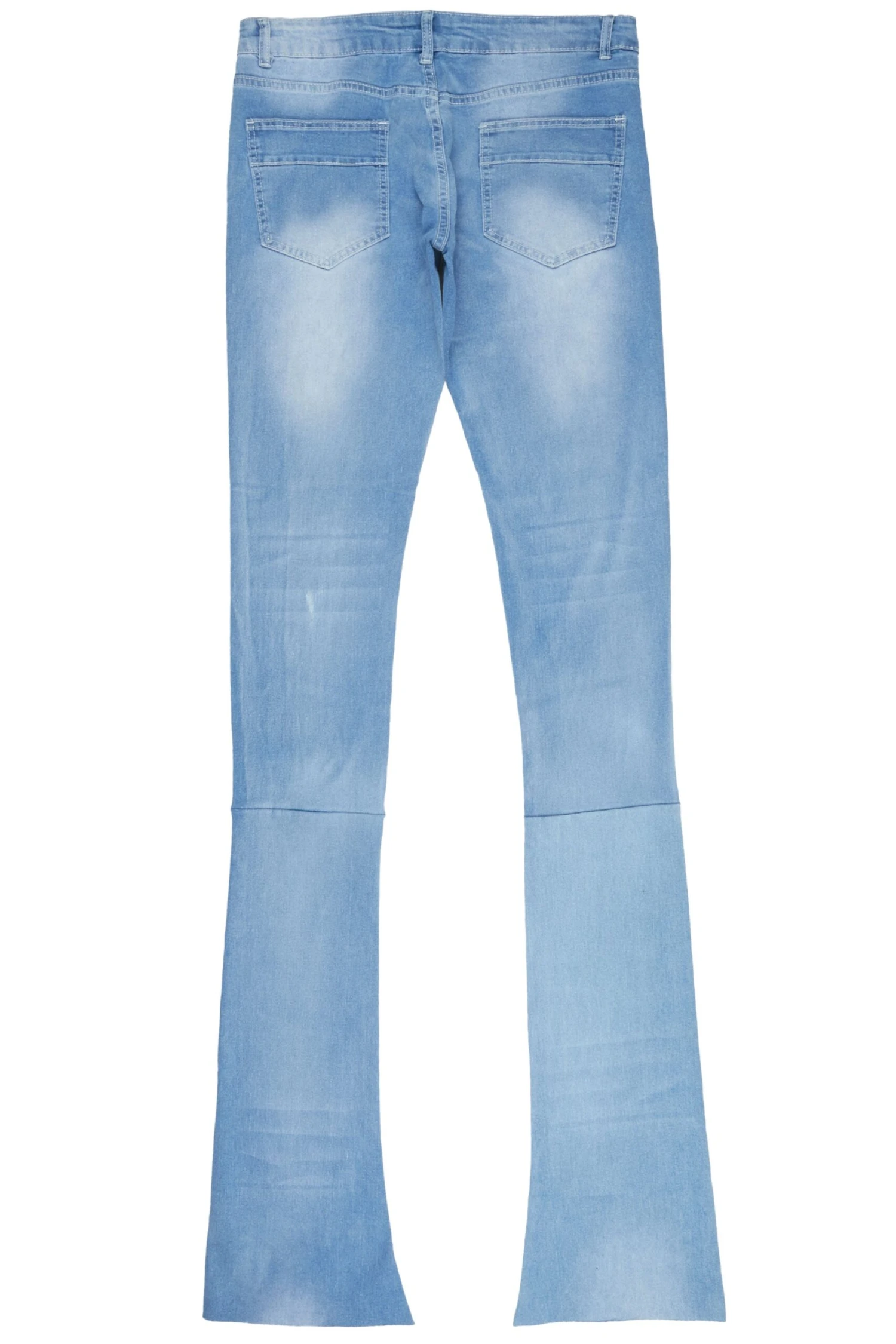 Mitchel Blue Painter Super Stacked Flare Jean 8 Mitchel Blue Painter Super Stacked Flare Jean - Image 8
