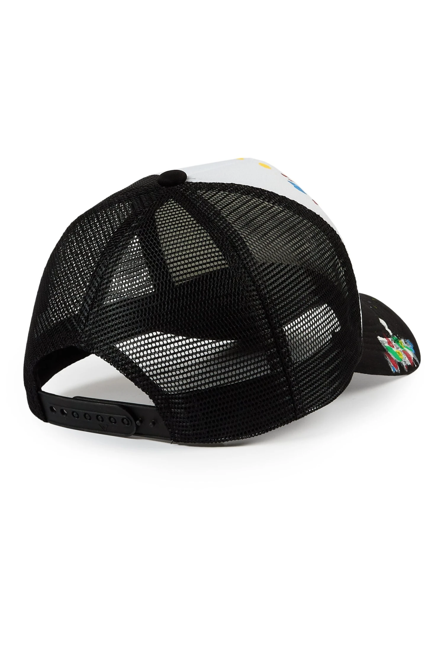 Neptune Black/White Trucker Hat 3 Neptune Black/White Trucker Hat - Image 3