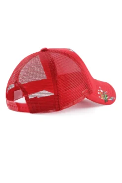 Neptune Red/White Trucker Hat -The Fresh Brand Shop Neptune Red White Trucker Hat3 scaled