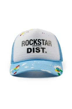 Neptune White/ Blue Trucker Hat