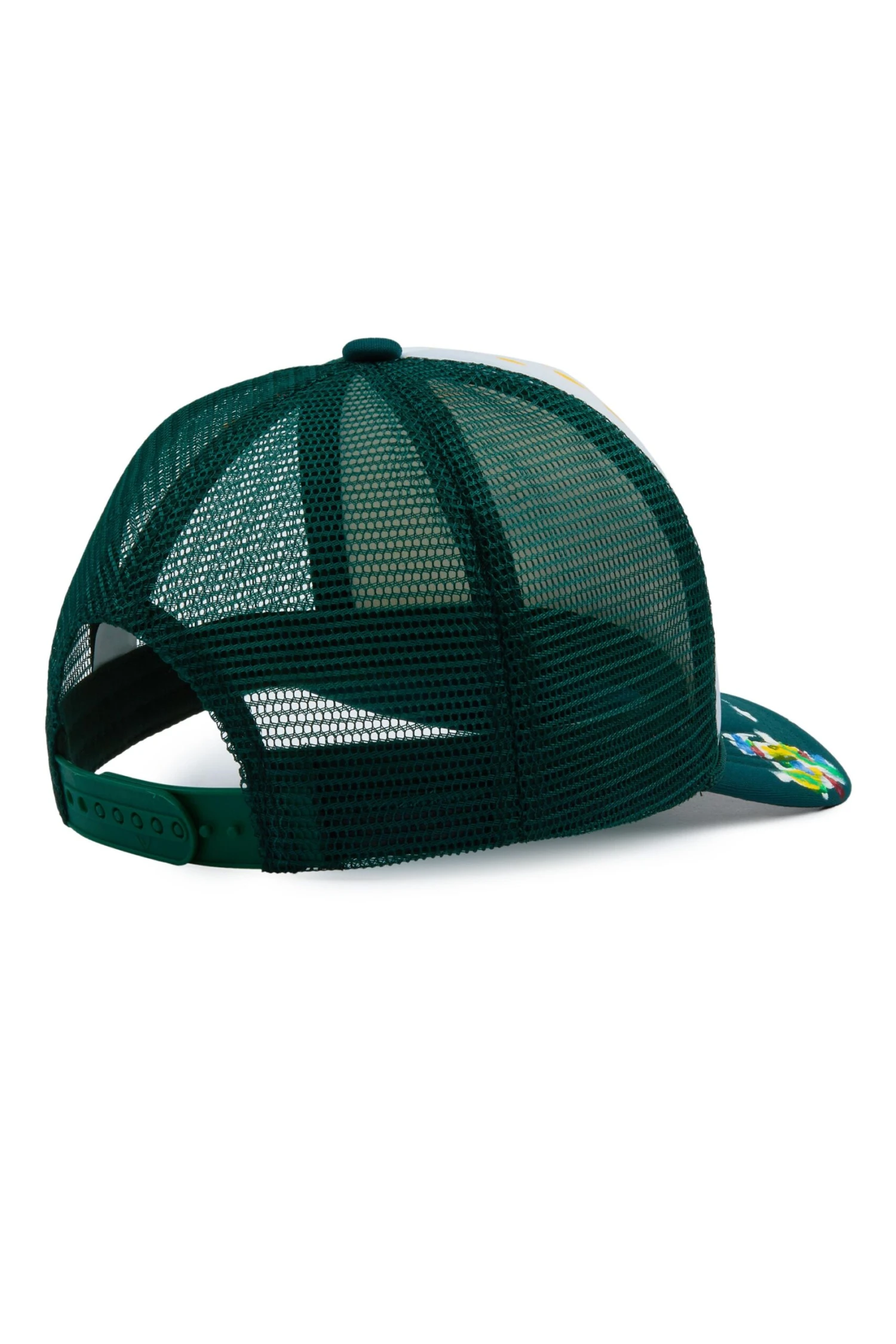 Neptune White/Dark Green Trucker Hat 3 Neptune White/Dark Green Trucker Hat - Image 3