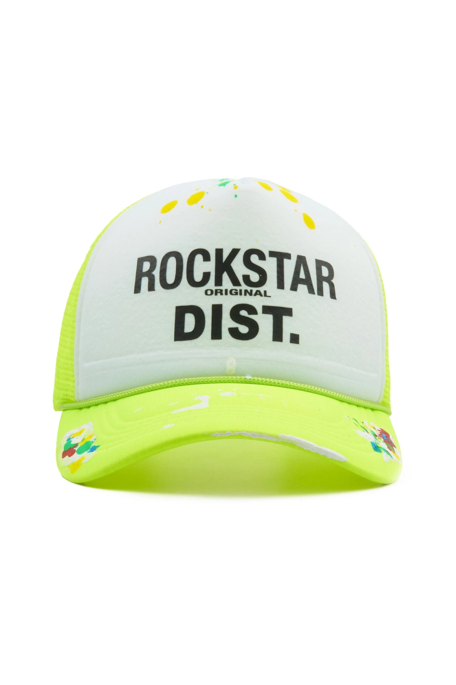 Neptune White/Neon Yellow Trucker Hat 1 Neptune White/Neon Yellow Trucker Hat
