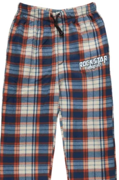 Nigel Blue/Ivory Plaid Pajamas -The Fresh Brand Shop NigelBlue IvoryPlaidPajamas002 scaled