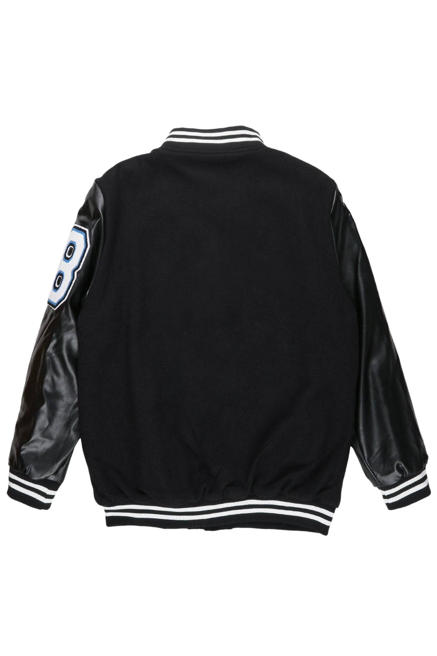 Nixxy Black Varsity Jacket 5 Nixxy Black Varsity Jacket - Image 5