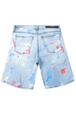 NOA DENIM SHORT-BLUE -The Fresh Brand Shop Noa Denim Short Blue 3 scaled