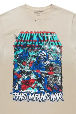 Normandie Cream Graphic T-Shirt -The Fresh Brand Shop NormandieCreamGraphicT Shirt2 scaled