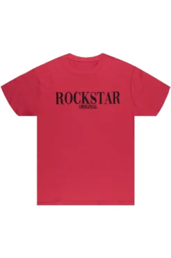 OCTAVIO PRINTED T-SHIRT-MAGENTA/BLACK