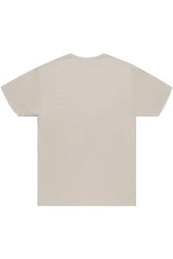 OCTAVIO PRINTED T-SHIRT-BEIGE/BLACK -The Fresh Brand Shop OCTAVIOPRINTEDT SHIRT BEIGE BLACK3 scaled