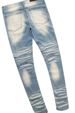 Palmer White T-Shirt & BK Biker Jean Bundle -The Fresh Brand Shop PalmerWhiteT Shirt BKBikerJeanBundle4 scaled