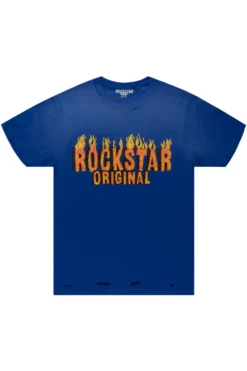 Peele Royal Blue Graphic T-Shirt