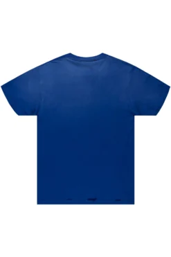 Peele Royal Blue Graphic T-Shirt -The Fresh Brand Shop Peele Royal Blue Graphic T Shirt3 scaled