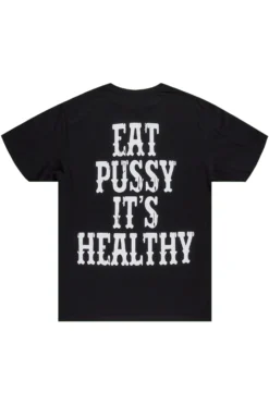 Posse Black Graphic T-Shirt