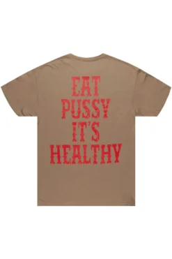 Posse Taupe Graphic T-Shirt