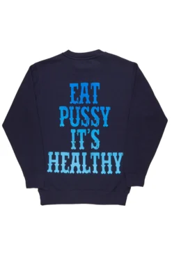Posse Navy Graphic Crewneck