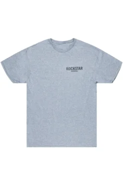 RAKIM PRINTED T-SHIRT-GREY