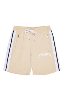 LEO GRAPHIC SHORT-BEIGE