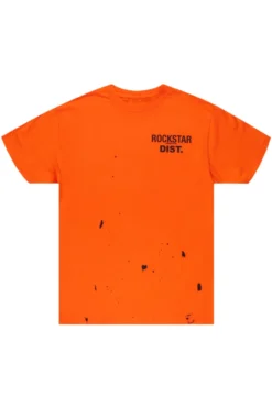 Raffer Orange Graphic T-Shirt