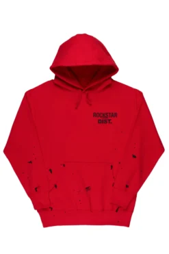 Raffer Red Graphic Hoodie