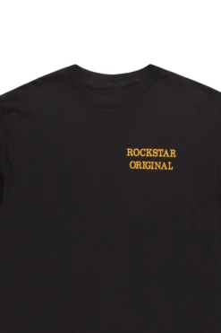 Realex Black Graphic T-Shirt -The Fresh Brand Shop RealexBlackGraphicT Shirt2 scaled