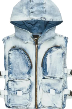 Rocco Light Blue Cargo Vest -The Fresh Brand Shop Rocco Light Blue Cargo Vest2 scaled