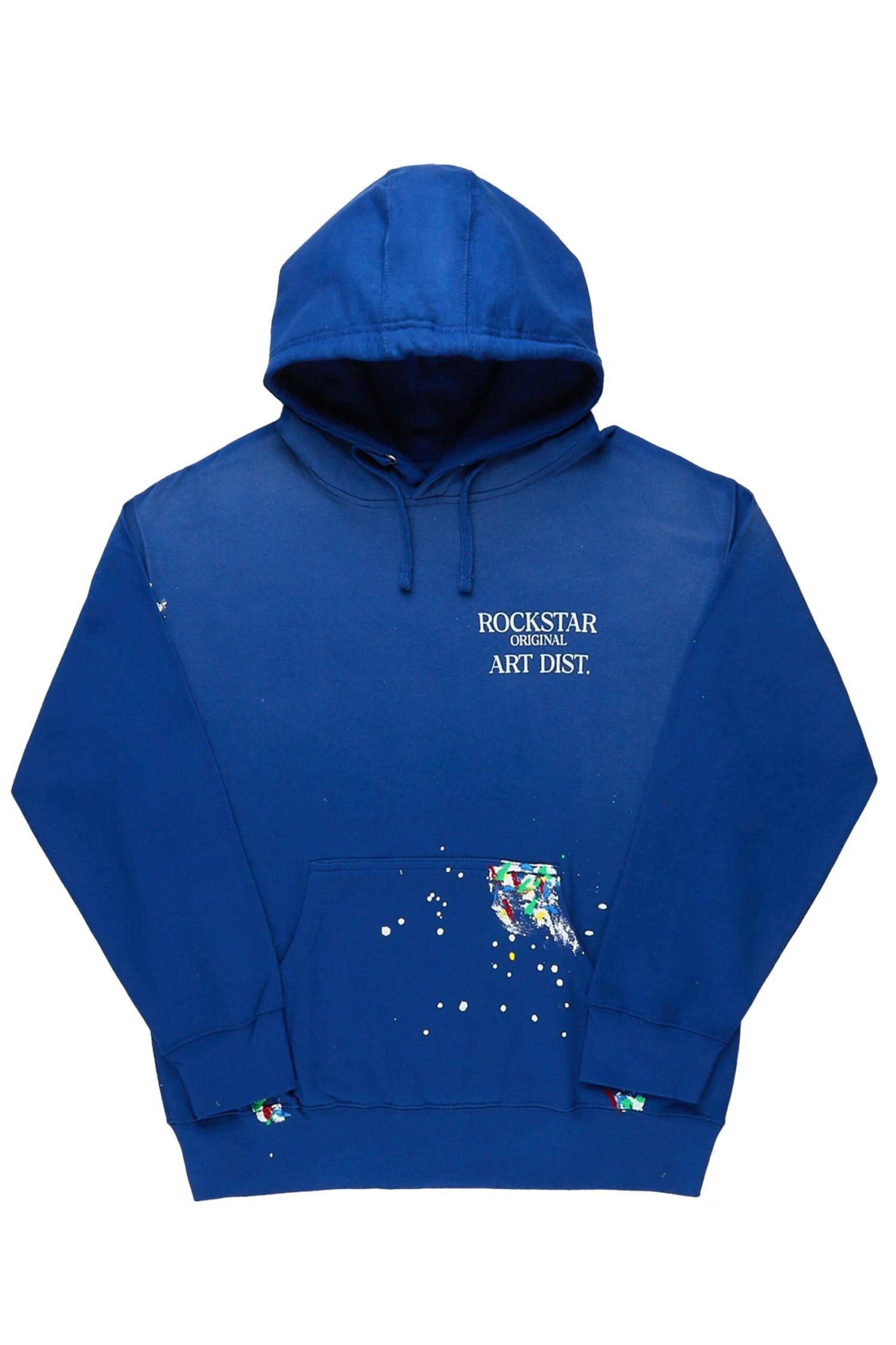 Rockstar Art Dist. Royal Graphic Hoodie 1 Rockstar Art Dist. Royal Graphic Hoodie
