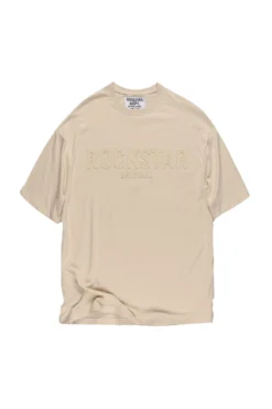 Casey Beige Oversized T-Shirt -The Fresh Brand Shop Rockstar Original Casey Beige Oversized T Shirt AMAZON scaled