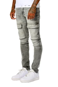 SLATE CARGO JEAN-GREY -The Fresh Brand Shop Rockstar Original JAKAI CARGO JEAN GREY AMAZON scaled