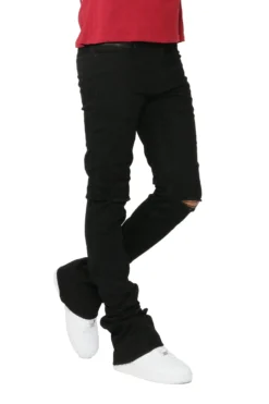 Josiah Black Super Stacked Flare Jean -The Fresh Brand Shop Rockstar Original Josiah Black Super Stacked Flare Jean AMAZON scaled