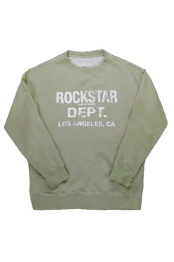 Telly Sage Graphic Crewneck -The Fresh Brand Shop Rockstar Original Telly Sage Graphic Crewneck AMAZON scaled