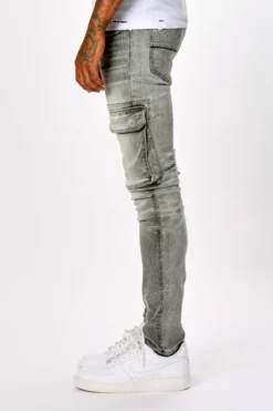 SLATE CARGO JEAN-GREY -The Fresh Brand Shop SLATE CARGO JEAN GREY8 scaled